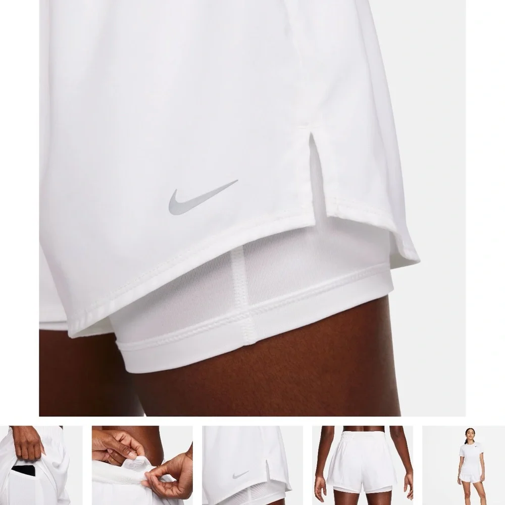 Nike Women’s One Dry-FIT High-Waisted 3” 2-in-1 Shorts